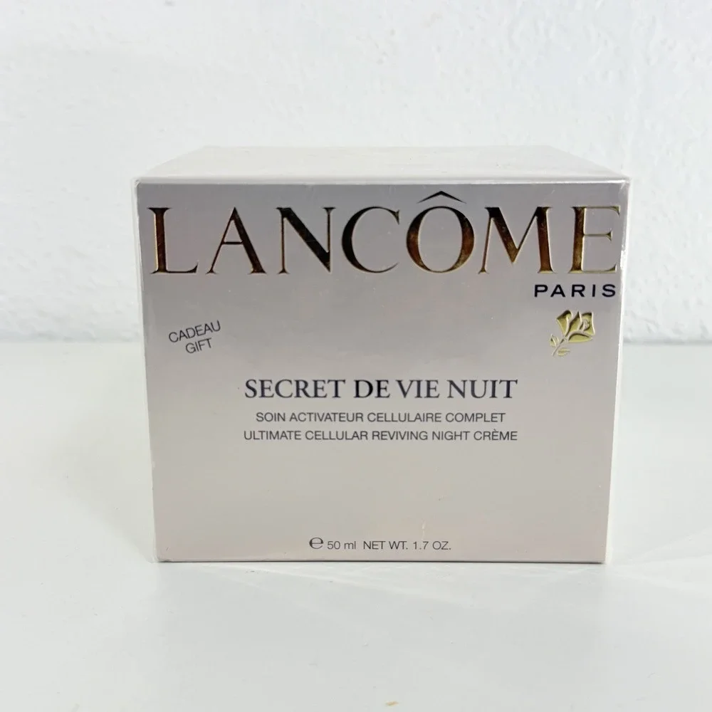 Lancome Secret De Vie Nuit Ultimate Cellular Reviving Night Creme 1.7 oz SEALED